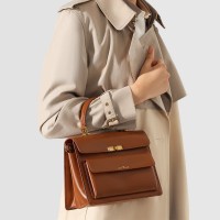 СУМКА MARC JACOBS THE UPTOWN COW LEATHER BAG BROWN