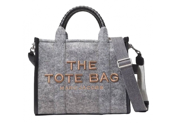 Сумка-тоут Marc Jacobs The Tote Bag Felt Flannel Heather Grey