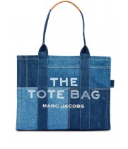 Сумка-тоут Marc Jacobs синяя с буквами