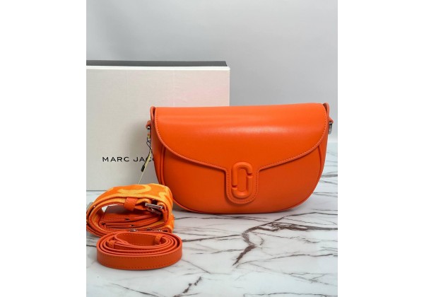 Сумка Marc Jacobs Boho Grind Saddle оранжевая 