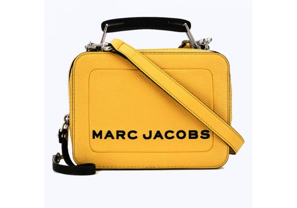 Сумка Marc Jacobs Mini Box Bag желтая