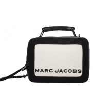 Женская Marc Jacobs сумка COLORBLOCKED MINI BOX черно-белая