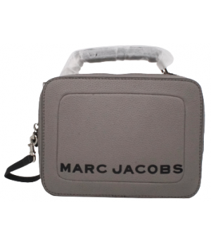 Женская Marc Jacobs сумка Colorblocke Mini Box моно серая
