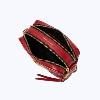 Сумка Marc Jacobs THE QUILTED SOFTSHOT 21 BERRY красная
