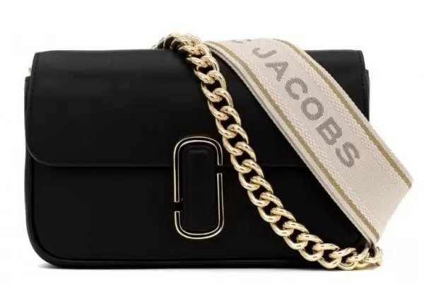Сумка Marc Jacobs J Marc Shoulder Black Gold