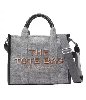 Сумка-тоут Marc Jacobs The Tote Bag Felt Flannel Heather Grey