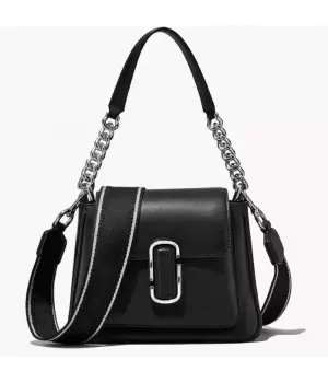Сумка The J Marc Jacobs Chain Mini Satchel Black Silver