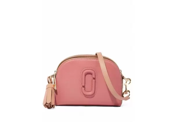 Сумка Marc Jacobs The Shutter Colorblocked розовая