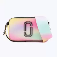 Сумка Marc Jacobs розовая с мятным Snapshot