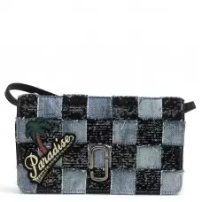 Клатч Marc Jacobs DENIM PATCHWORK SLGS WALLET LE