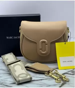 Сумка The Marc Jacobs Small Saddle коричневая