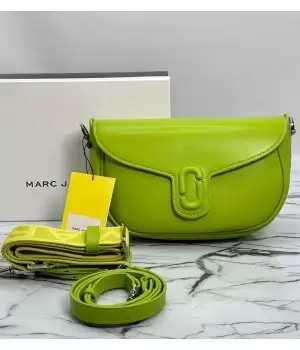 Сумка Marc Jacobs Boho Grind Saddle салатовая