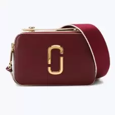 Женская Marc Jacobs сумка the sure shot large бордовая
